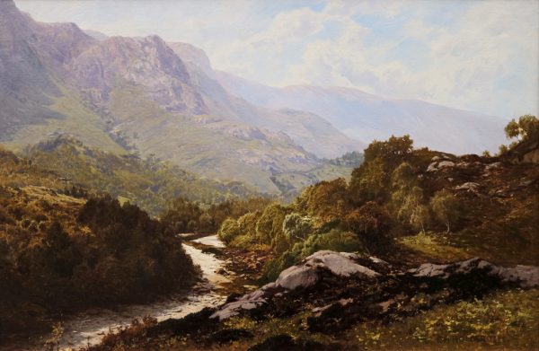 The Pass of Aberglaslyn, Beddgelert, North Wales-image