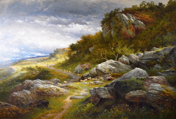 A Welsh Hillside Path-image